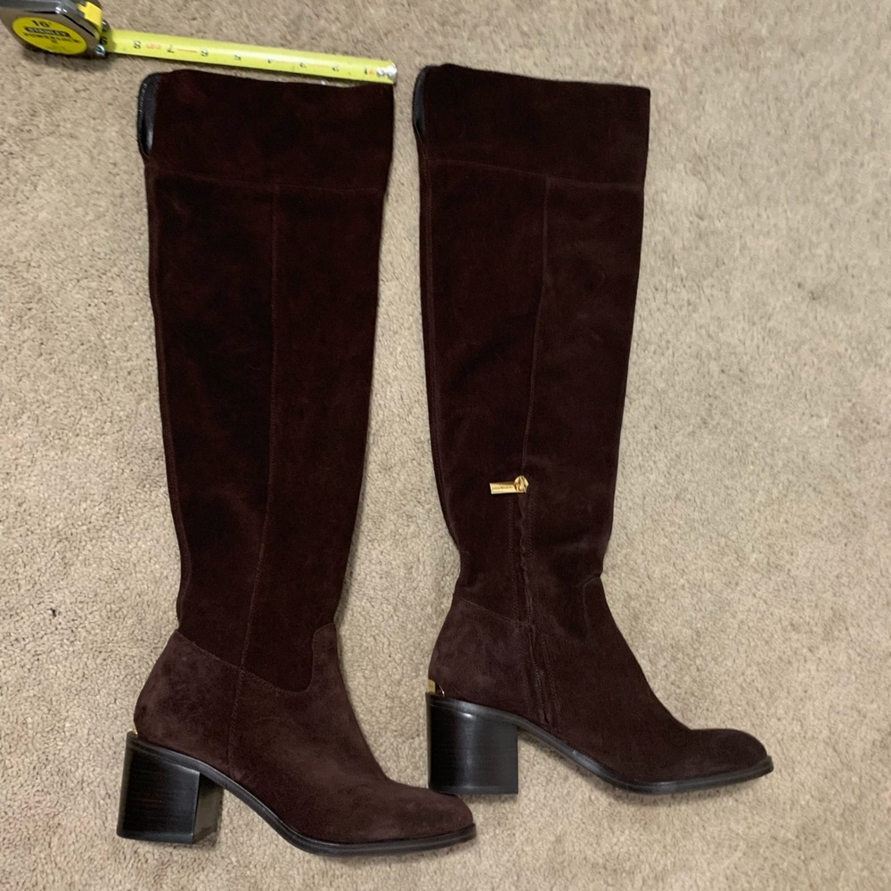 Over the knee suede Michael Kors boots